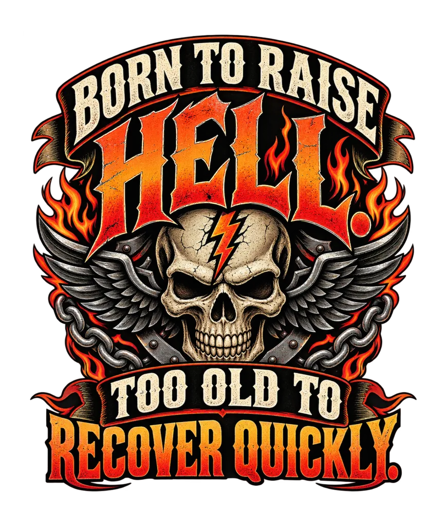 "Born To Raise Hell Graphic Emblem" artwork preview
