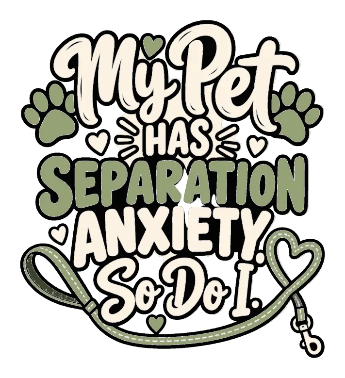 "My Pet Has Separation Anxiety. So Do I." artwork preview