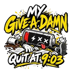 "My Give A Damn Dead Battery" artwork preview