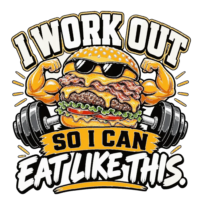 "I Work Out So I Can Eat Like This" artwork preview