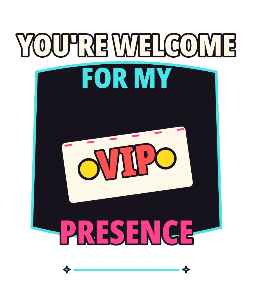 "Youre Welcome For My Presence" artwork preview