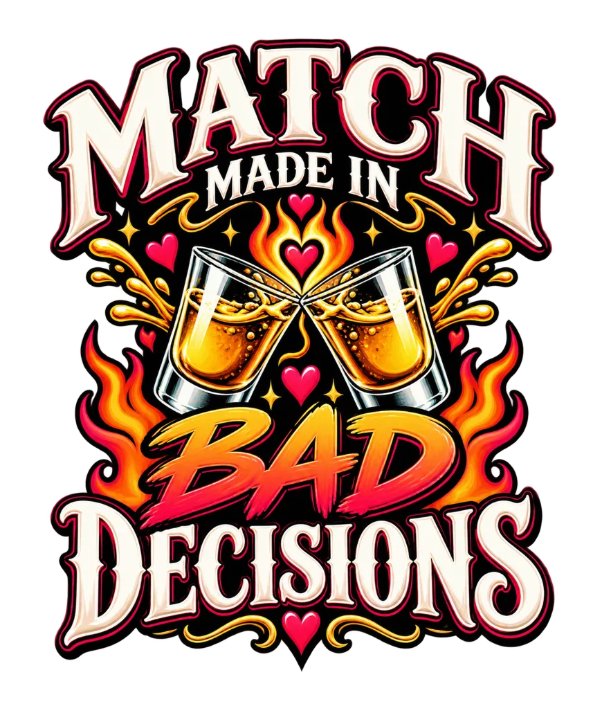 "Match Made In Bad Decisions Emblem" artwork preview