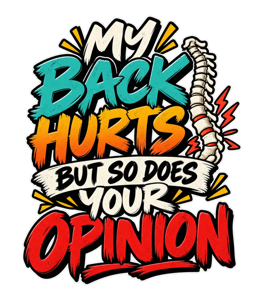 "My Back Hurts Your Opinion More" artwork preview