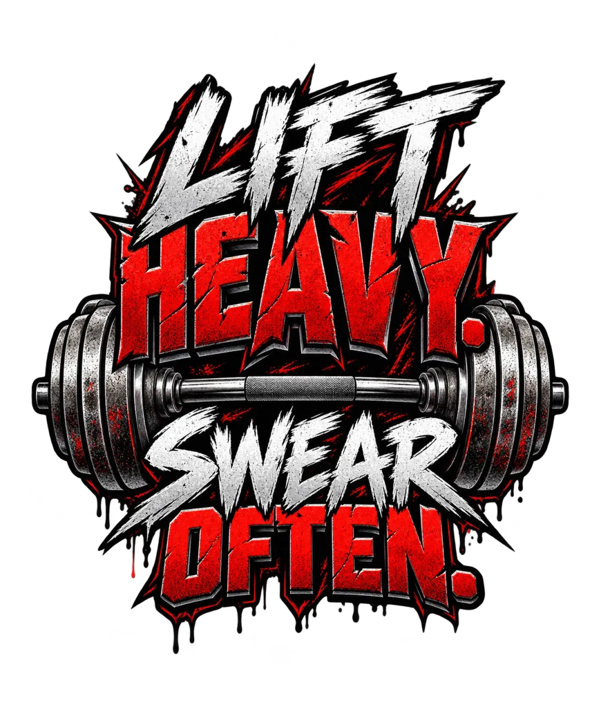 "Lift Heavy Swear Often Emblem" artwork preview
