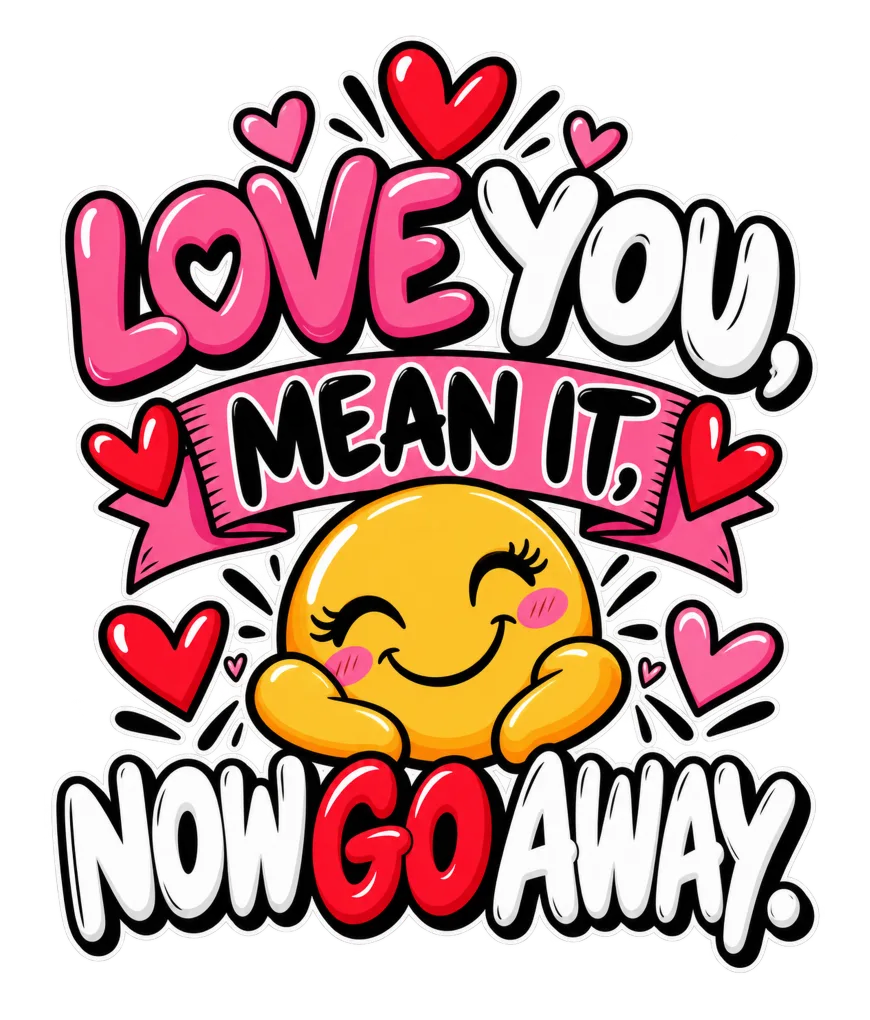 "Love You Mean It Now Go Away" artwork preview