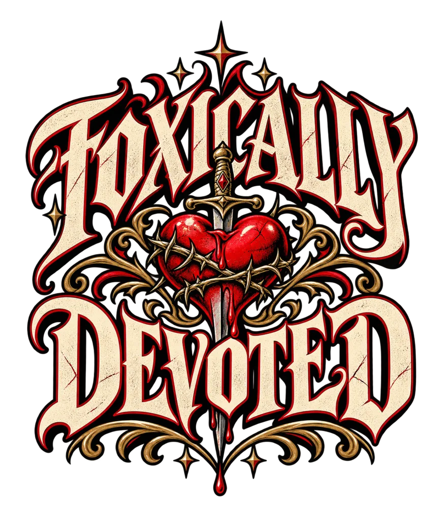 "Toxically Devoted Heart Dagger Emblem" artwork preview